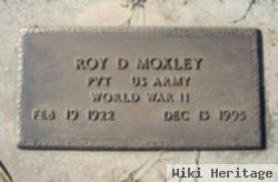 Pvt Roy D. Moxley