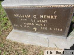 Pvt William G. Henry