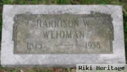 Rev Harrison Winslow Weidman