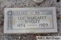 Margaret Mahala "luz" Livingston Singley