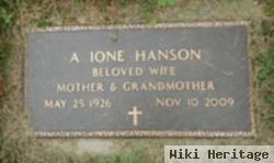 A Ione Hanson