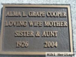 Alma L Grape Cooper