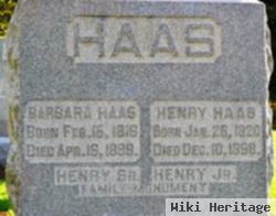 Heinrich Jacob Friedrich "henry" Haas