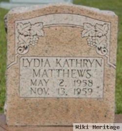 Lydia Kathryn Matthews
