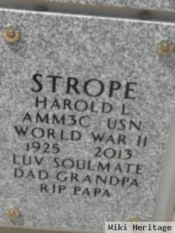 Harold L. Strope