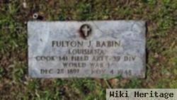 Fulton Joseph Babin