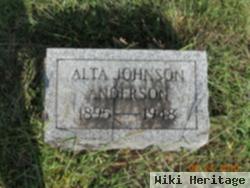 Alta Johnson Anderson