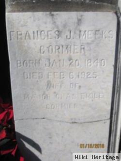 Frances J "fannie" Meeks Cormier