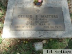 Cedric E Masters, Jr