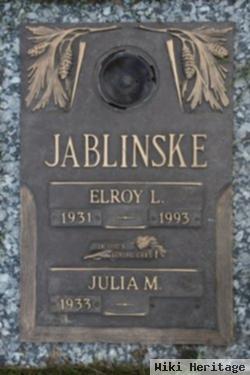 Elroy L Jablinske