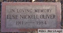 Elsie Nickell Oliver