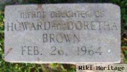 Infant Daughter Brown