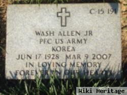 Pfc Wash Allen, Jr