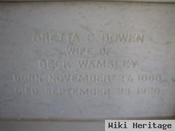 Gretta C. Bowen Wamsley