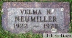 Velma N Neumiller