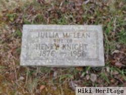 Julia Mclean Knight