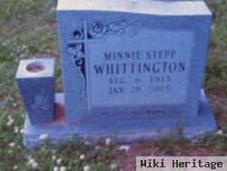 Minnie Rachel Jane Stepp Whittington,