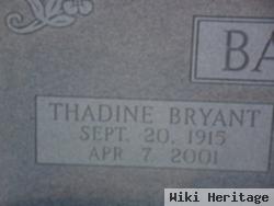 Thadine Bryant Barnes