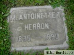 M Antoinette Herron