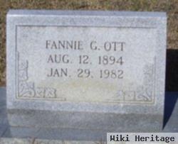 Fannie G Ott