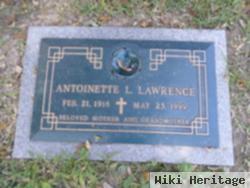 Antoinette Lillian "annette" Clauder Lawrence