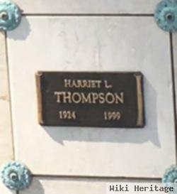 Harriet L Bridenstine Thompson