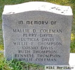 Mallie Davis Coleman