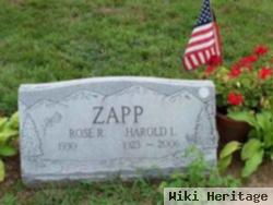 Harold L Zapp