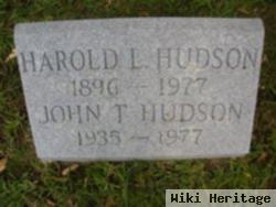 Harold Lane Hudson