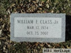 William F Class, Jr