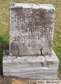 Irma J Henninger