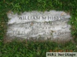 William M Hibbs