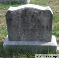 Marie Elva Brown