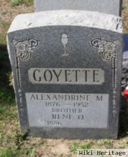 Alexandrine M. Goyette