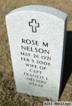 Rose M Nelson