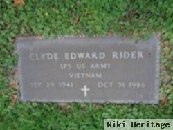 Clyde Edward Rider