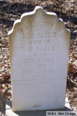 Sallie Baxley