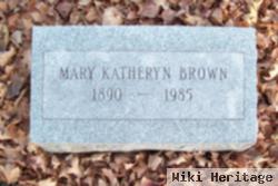 Mary Katheryn Brown