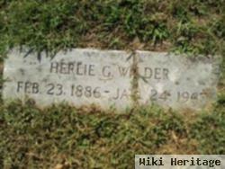 Herlie G Wilder