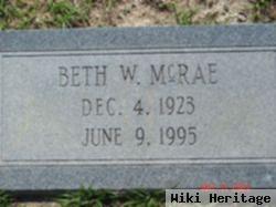 Beth W. Mcrae