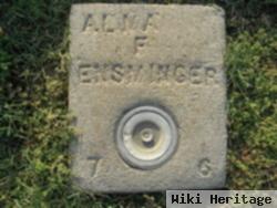 Alma Faye Null Ensminger