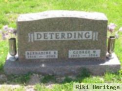 George W. Deterding