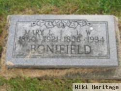 Mary L Claggett Bonifield