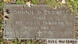 Johnnie D Crowell