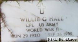 Willie G Hall