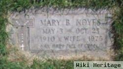 Mary B Noyes