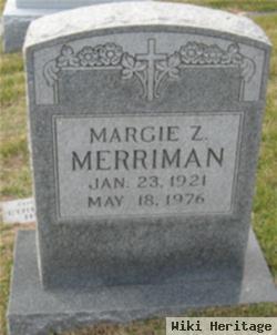 Margie Z Merriman