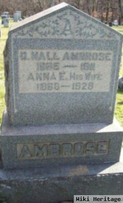 Anna E Armstrong Ambrose