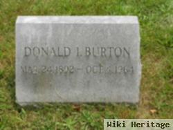 Pfc Donald I Burton