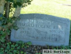 Harold Eugene Riffe